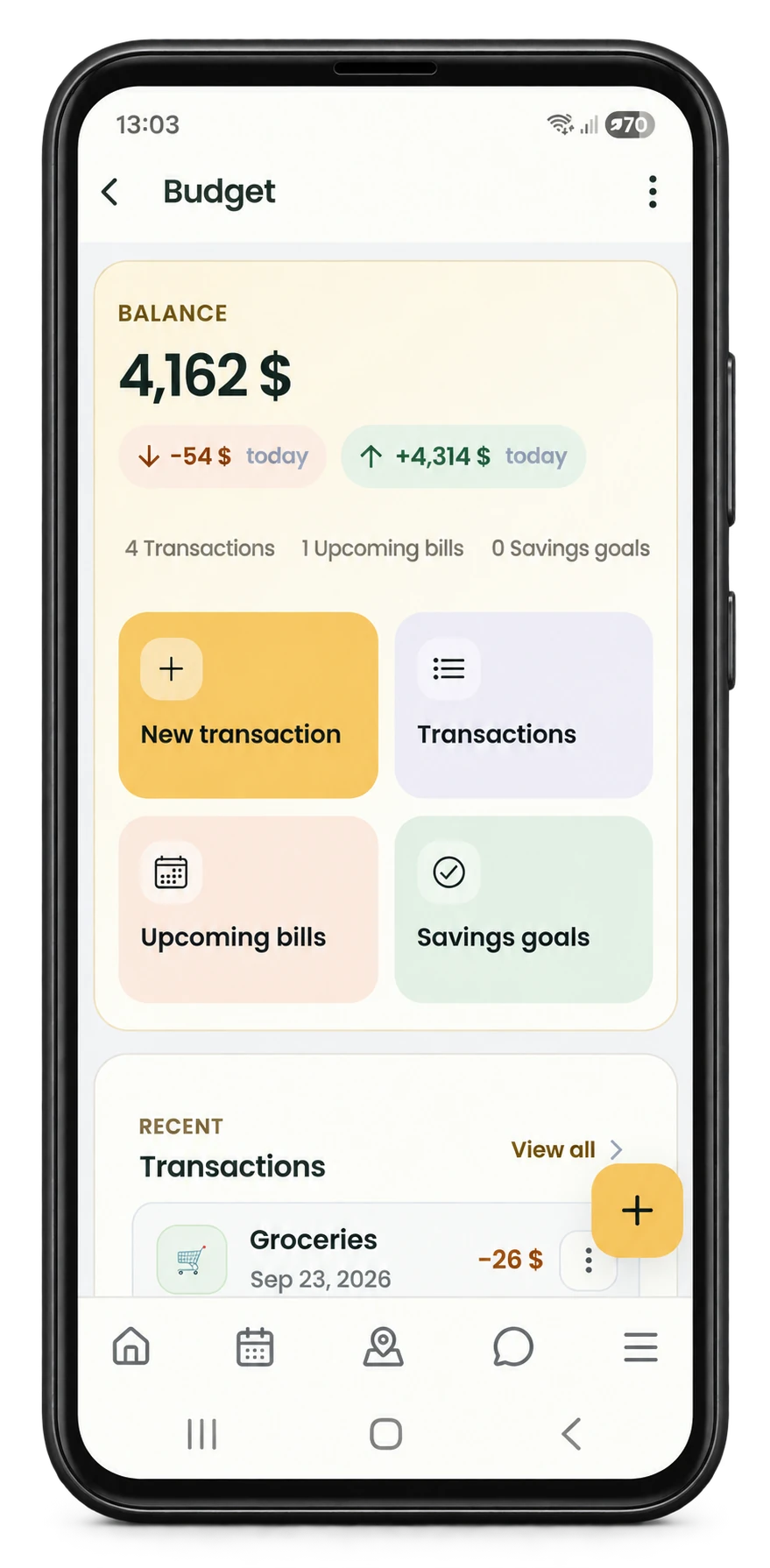 myLumita — family budget overview